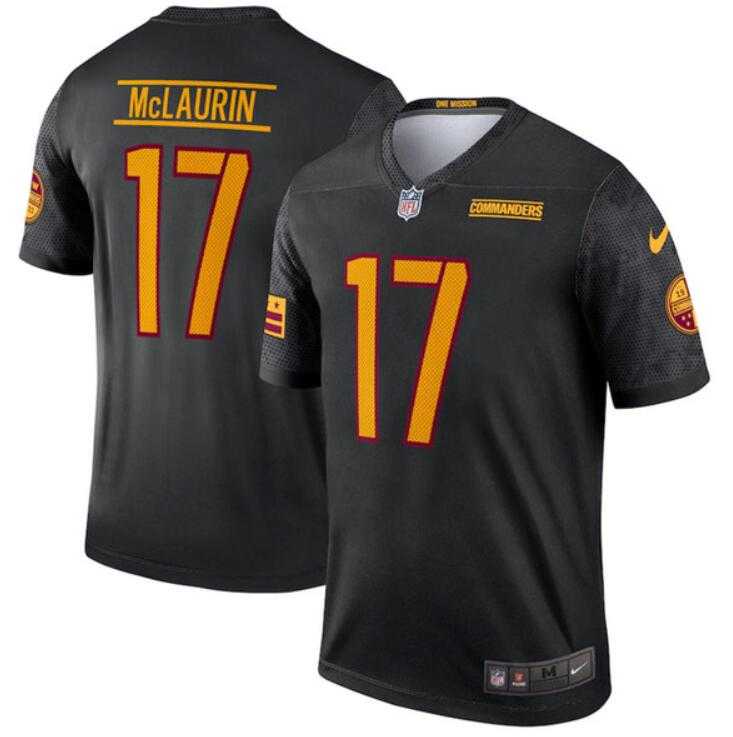 Men & Women & Youth Washington Commanders #17 Terry McLaurin Black Alternate Stitched Jersey->dallas cowboys->NFL Jersey